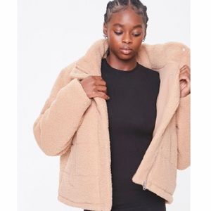 Tan Teddy Coat